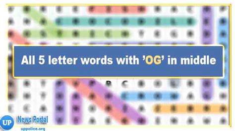 All 5 Letter Words With Og In The Middle Wordle Guide