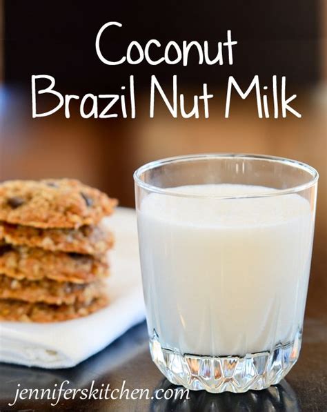 Coconut Brazil Nut Milk Milk Recipes Nut Milk Recipe Oatmeal