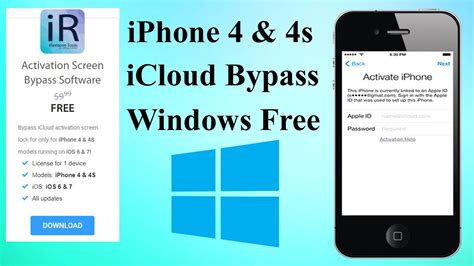 Iphone 4 And 4s Icloud Bypass Windows Free Youtube