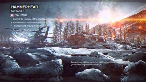 Battlefield 4 Final Stand Hammerhead Loading Screen Youtube