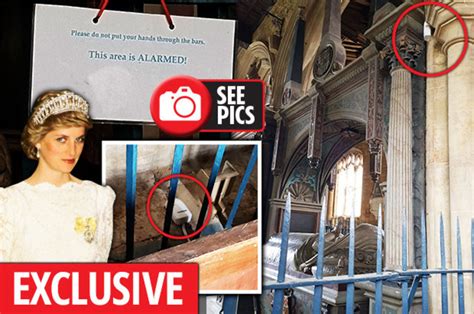 Princess Diana Secret Grave Security Stepped Up In Shock Pictures
