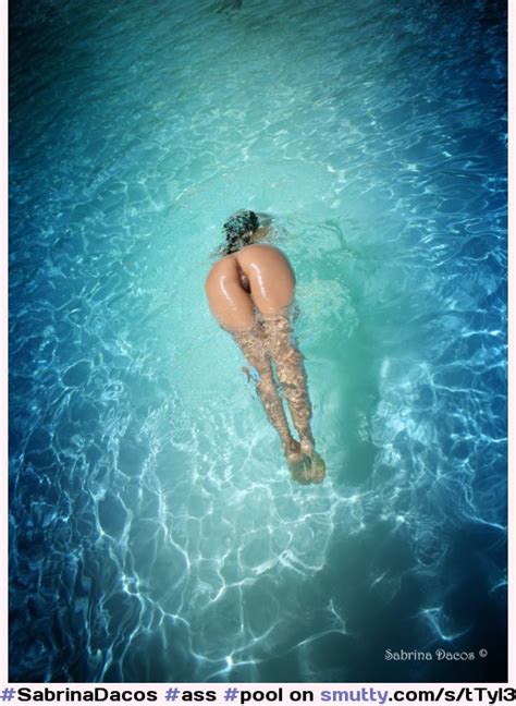 Sabrina Dacos Dives Right In SabrinaDacos Ass Pool Water Nude