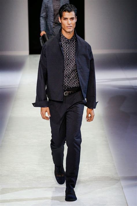 Emporio Armani Springsummer 2014 Milán Fashion Week Mfw Male