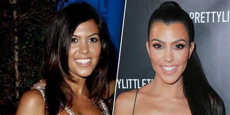 kourtney kardashian s plastic surgery makeover exposed
