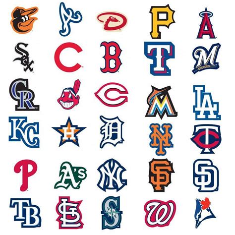 Baseball 8u Baseballseries Baseball Sticker Mlb Team Logos