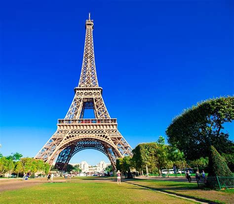 The Eiffel Tower In Paris France Is One Of The Most Recognizable Landmarks