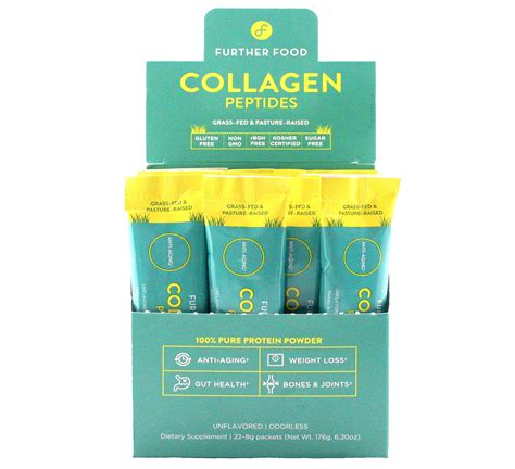 People also report better digestion and decrease in stomach issues. Amazon.com: Further Food Collagen Peptides Protein Powder ...