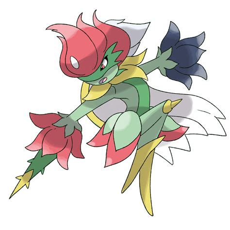Roserade Pokemon Png Isolated Hd Png Mart