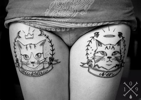 Pin By Sydney Rohrssen On A New Sydney Framed Tattoo Cat Portrait Tattoos Sexy Tattoos For Girls