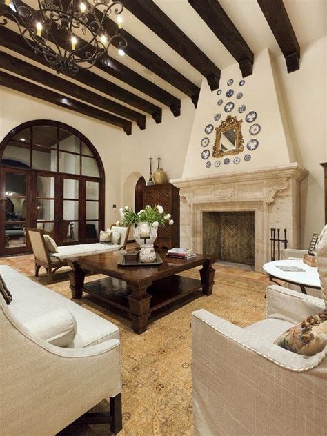 Charming Mediterranean Living Room Design 25 Spanish Style Homes