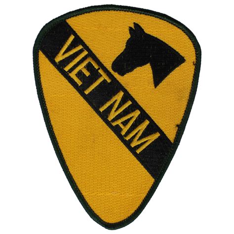 Us Army 1st Cavalry Division Vietnam Patch Commando New Wide