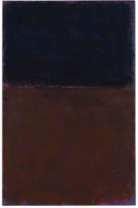 Daily Rothko Mark Rothko Untitled Black Red Brown On