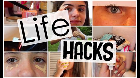 Life Hacks Every Girl Should Know Youtube
