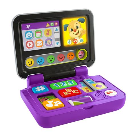 Fisher Price Laugh And Learn Click And Learn Laptop Interactive Baby Toy
