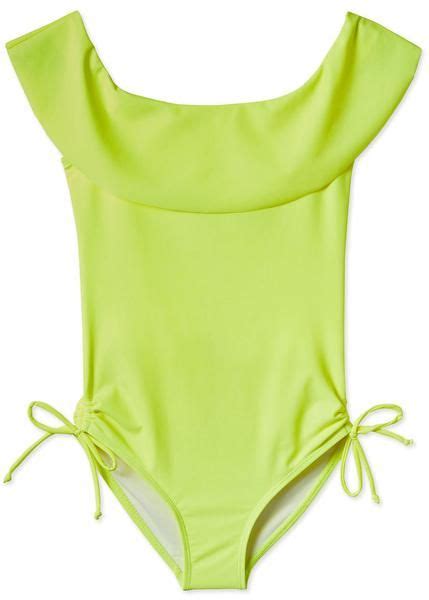 10 Best Neon Color Swimwear For Girls Images In 2020 Neon Beachwear