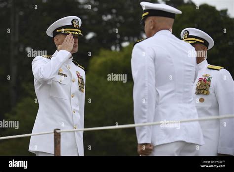 Bremerton Wash Aug 2 2018 Capt Chad Brooks Incoming Commander