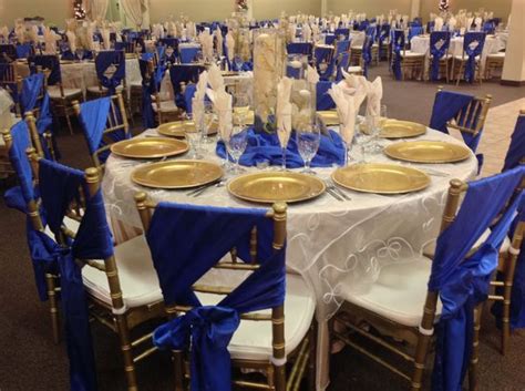 Navy blue party decorations, Blue wedding decorations, Blue party