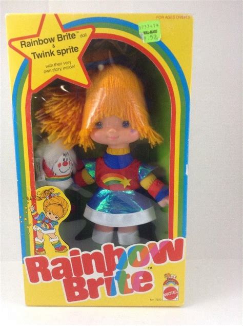 Vintage Rainbow Brite And Twink Sprite Doll Nib Mattel