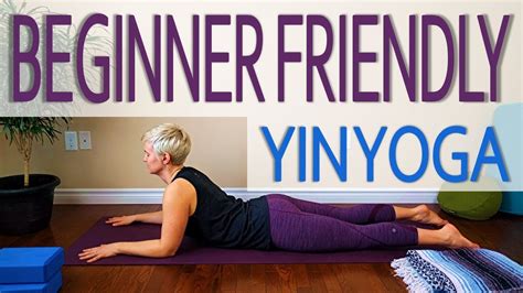 Yin Yoga For Beginners Full Body Deep Stretch Youtube