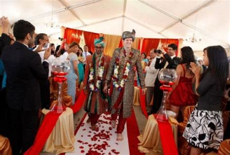 Traditional Indian Parents Throw Son And Partner Elaborate Gay Hindu Wedding