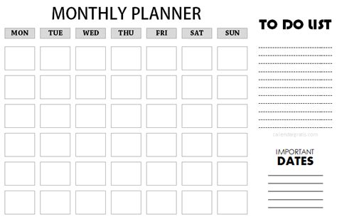 Free Editable Monthly Schedule Template Excel Templateral Monthly