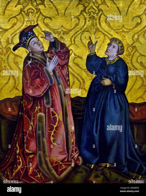 Kaiser Augustus Und Die Sybil Von Tibur Von Konrad Witz 1400 1446