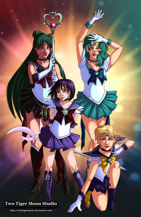 Outer Senshi By Twotigermoon On Deviantart