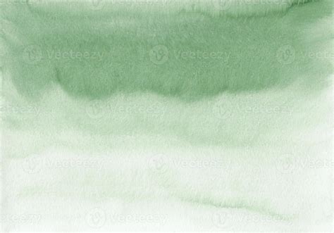 Watercolor Ombre Pastel Green Background Texture Hand Painted