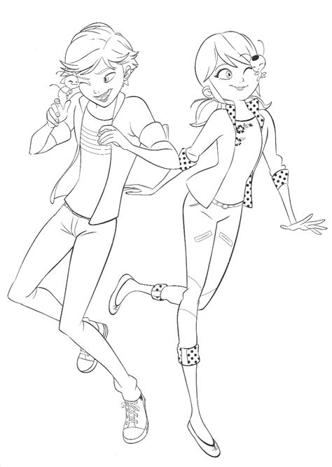 Coloriage ladybug miraculous à imprimer ️ dessin de ladybug miraculous à colorier ️ marinette et adrien sont deux étudiants 🐈 du premier cycle du secondaire, choisis chacun pour sauver paris des akumas, créatures diaboliques responsables de la transformation des citoyens normaux en une armée de méchants. Miraculous Ladybug coloring pages with Marinette ...