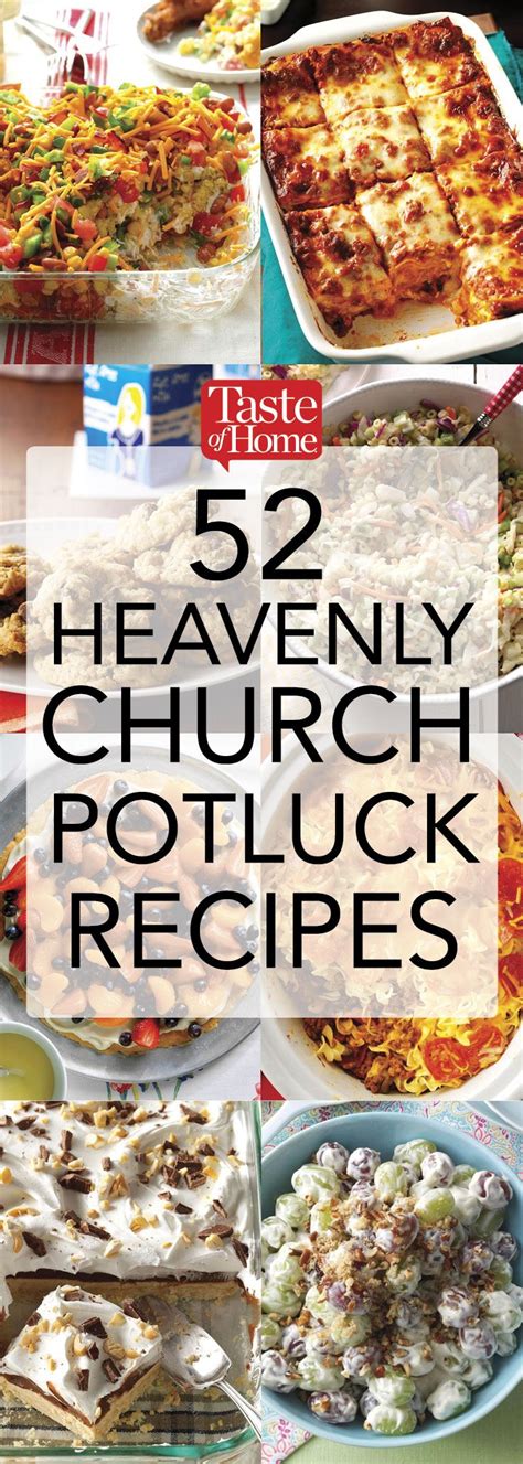 52 Heavenly Church Potluck Recipes Taste Of Home