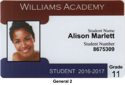 Student Photo Id Card