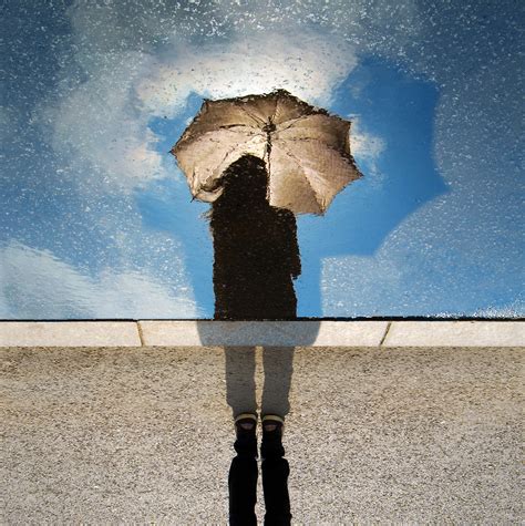 Free Images Water Silhouette Rain Umbrella Shadow Blue