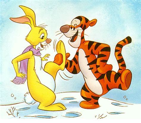 Welcome Rabbit And Tigger ~ From Winnie The Pooh