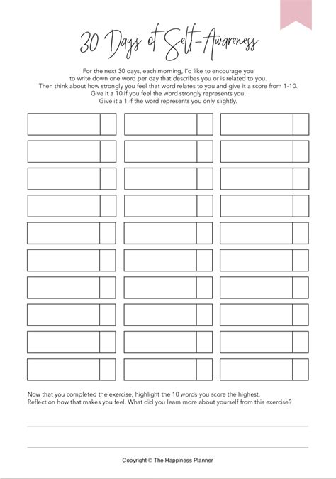 Free Printable Self Esteem Worksheets For Adults Pdf Kidsworksheetfun