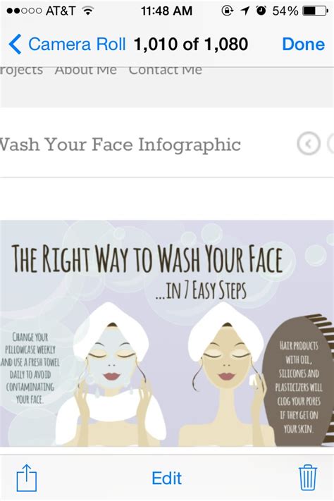 🎀the Right Way To Wash Your Face 7 Easy Steps 🎀😊💆 Musely