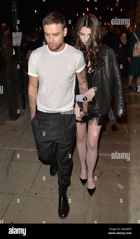 Liam Payne And Maya Henry Spotted Leaving The Shaftesbury Theatre After