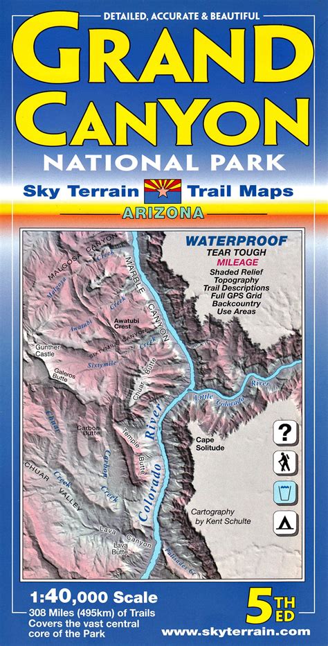 29 Grand Canyon Map Trails Maps Online For You