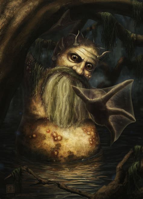 Vodyanoy Dangerous Water Spirit In Slavic Mythology Mythological