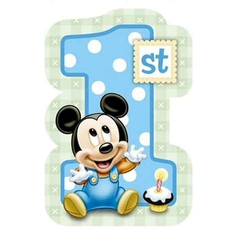 1st Birthday Mickey Mouse Invitations 8ct Party Store Miami Fl Same