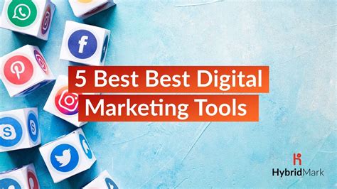 5 Best Digital Marketing Tools Digital Marketing Software Youtube