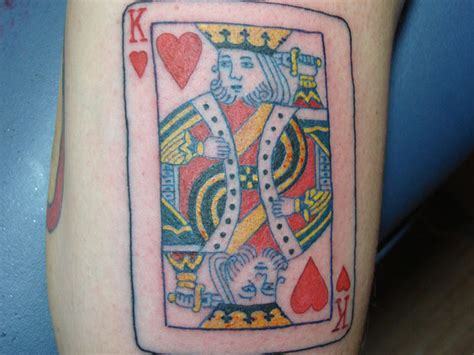 18 King Of Hearts Tattoos