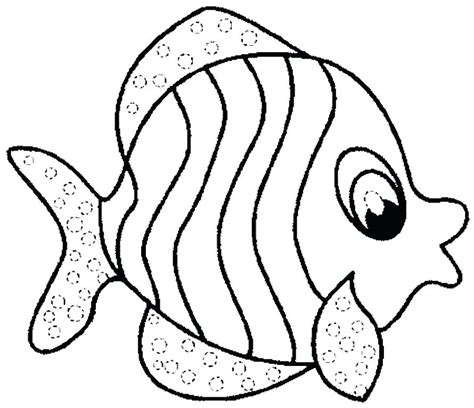 Cute Fish Coloring Pages At Free Printable Colorings