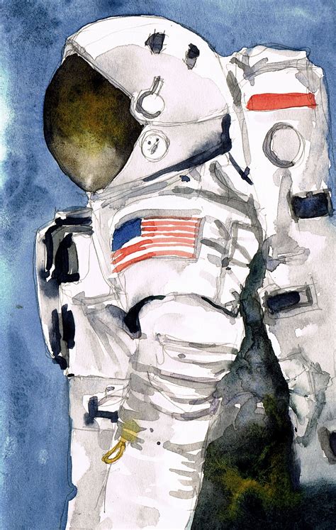 Pin By Sigeng Wan On Holiday Card Project Astronaut Art Astronaut
