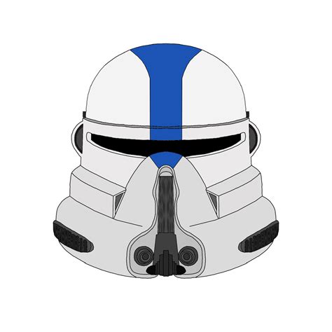 Artstation 501st Airborne Clone Trooper Helmet