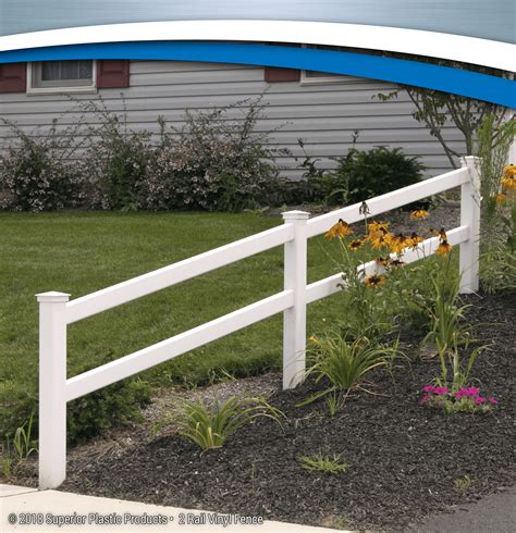 3 Rail Vinyl Fence 496ft From Fence Supply Online