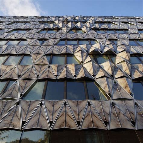 오리가미 더블스킨 Manuelle Gautrand Architecture Origami Building 5osa