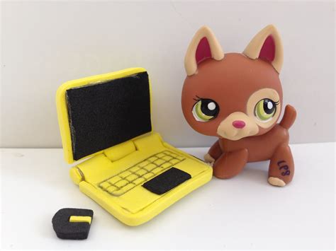 How To Make A Lps Laptop Computer Lps Accessories Lps Accessories