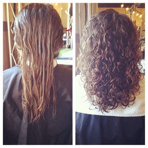 Beautiful Perm Before And After Long Hair Permed Hairstyles Long Hair Perm Long Hair Styles