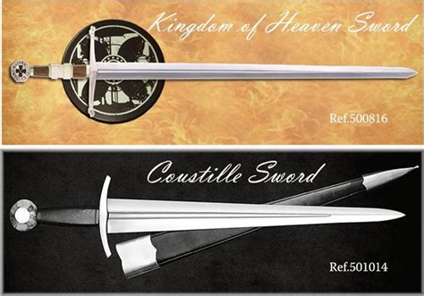 Swords Kingdom Heaven And Coustille Windlass Cutlery
