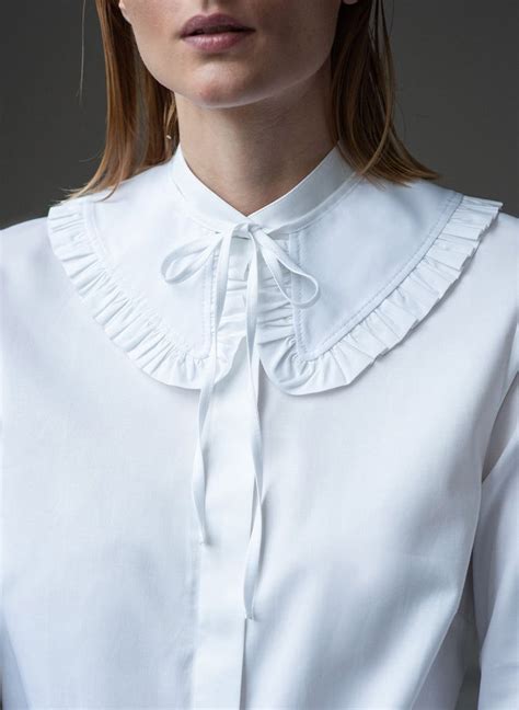 Ruth White Puritan Collar Puritan Collar Fashion Collars